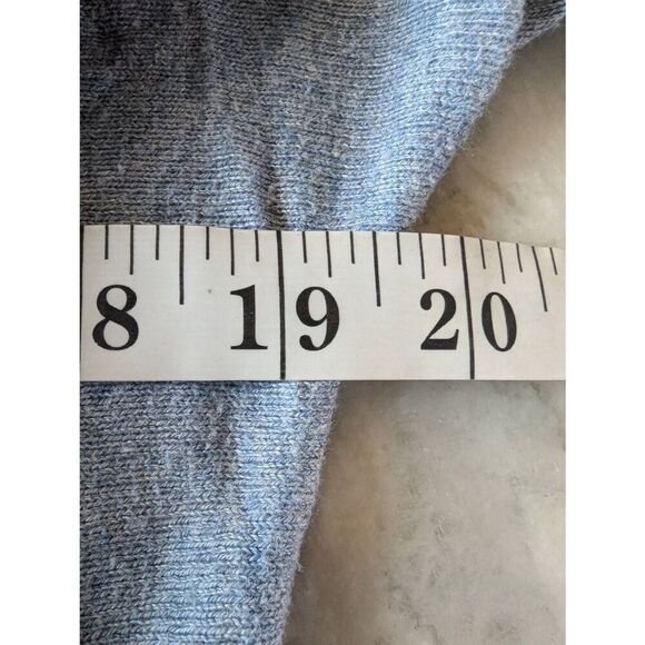 Michael Kors Sweater Women's Small Blue Knit Cotton Blend Hi-Low Tunic Pullover - Picture 8 of 9